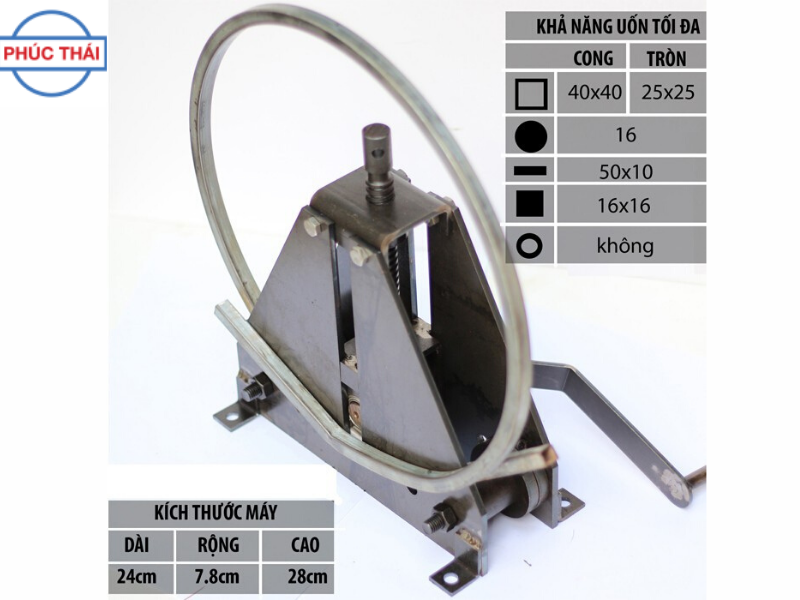 Máy uốn sắt mini MDU110-19